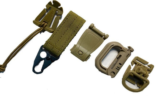 Recon MOLLE Buckle accessories Tactical Gear kit 5 Pce Kit Bag