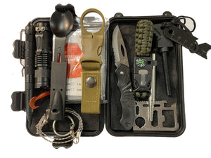 RECON GS2  EDC 12 pieces Tactical Thriver Survival  Gift Set