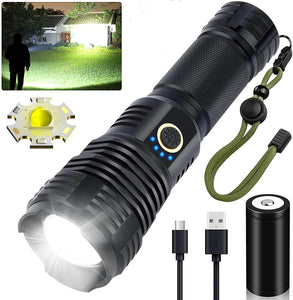 RECON GS2 Rechargeable  XH 3000 lumen Tactical LED Flashlight.