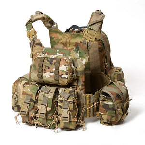 RECON GS2 MAS Tactical MOLLE Chest Plate Carrier complete with Assault Pack