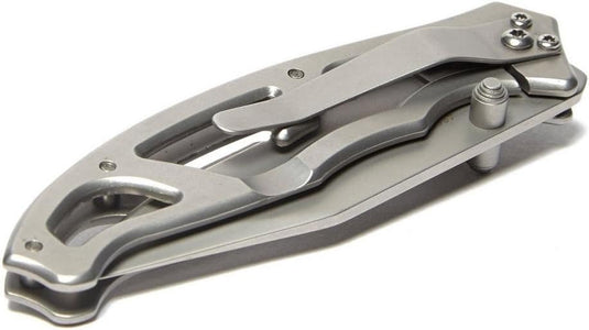 Gerber Paraframe I Knife, Serrated Edge, Stainless Steel [22-48443]