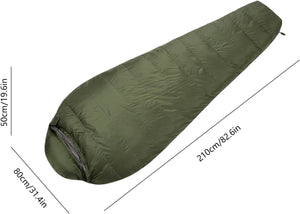 RECON 6  2.0 APLSB Tactical 3 season down sleeping bag -5 to - 10 c