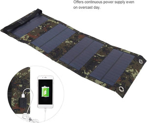 RECON GS2 20W Portable folding compact solar panel power charger " Pocket  Size"