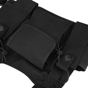 RECON GS2 Compact Mini Dual Universal  Fit Radio chest Rig