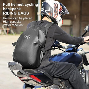 RECON GS2 Waterproof Helmet Backpack, Versatile Motorcycle Bag, 900D material