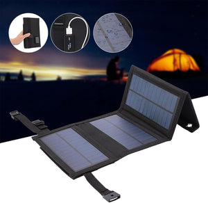 RECON GS2 20W Portable folding compact solar panel power charger " Pocket  Size"