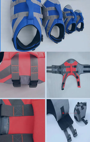 RECON GS2 K9 Dog Floatation Buoyancy Vest - Chest- Body  Harness