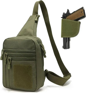 RECON GS2 Tactical Covert Concealed Pistol holder crossbody sling bag