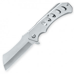 wartech GOLIATH CLEAVER folding quick release blade knife.