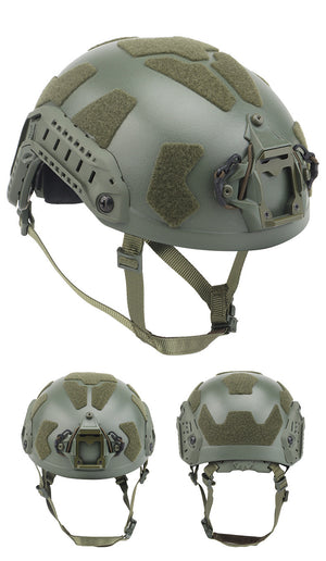 RECON GS2 FAST 11  ABS SUPRT High cut half shell Tactical Helmet CE certified EN 7112104