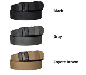 RECON GS2 Tactical Stiff Toughened Automatic Silent Buckle Belt