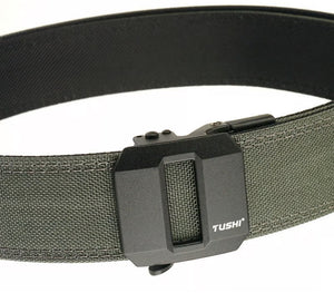 RECON GS2 Tactical Stiff Toughened Automatic Silent Buckle Belt