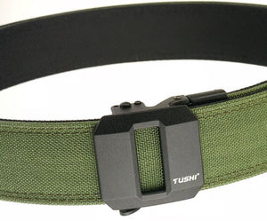 RECON GS2 Tactical Stiff Toughened Automatic Silent Buckle Belt