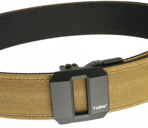 RECON GS2 Tactical Stiff Toughened Automatic Silent Buckle Belt