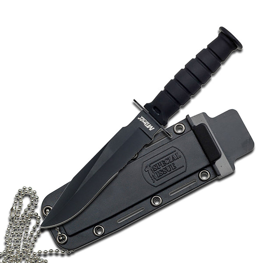 (M384) MTECH NECK KNIFE - BLACK