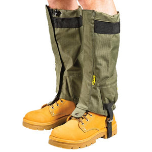 Genuine Brand New Rugged Snake Bite & Bush Resistant Full Size Gaiters