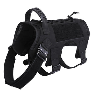 Recon GS2U Tactical Dog MOLLE Laser Cut No Pull Harness