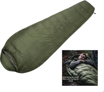 RECON 6  2.0 APLSB Tactical 3 season down sleeping bag -5 to - 10 c