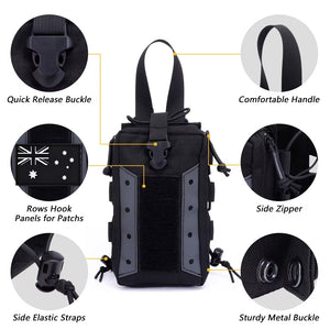 RECON MOLLE 2.0 Water Bottle Hydration pouch with optional shoulder strap.