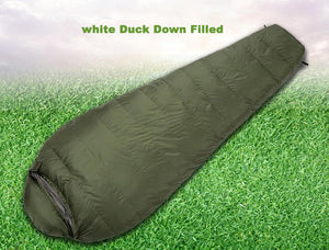 RECON 6  2.0 APLSB Tactical 3 season down sleeping bag -5 to - 10 c