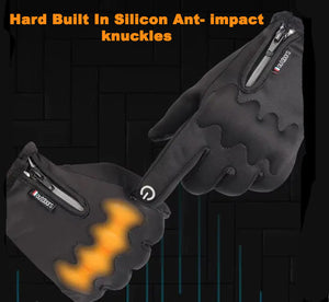 RECON GS2 Touch Screen wrist length protective riding gloves