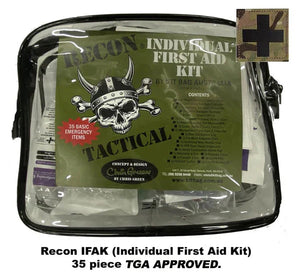 Recon IFAK (Individual First Aid Kit ) 35 Piece TGA approved