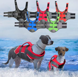 RECON GS2 K9 Dog Floatation Buoyancy Vest - Chest- Body  Harness