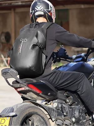 RECON GS2 Waterproof Helmet Backpack, Versatile Motorcycle Bag, 900D material