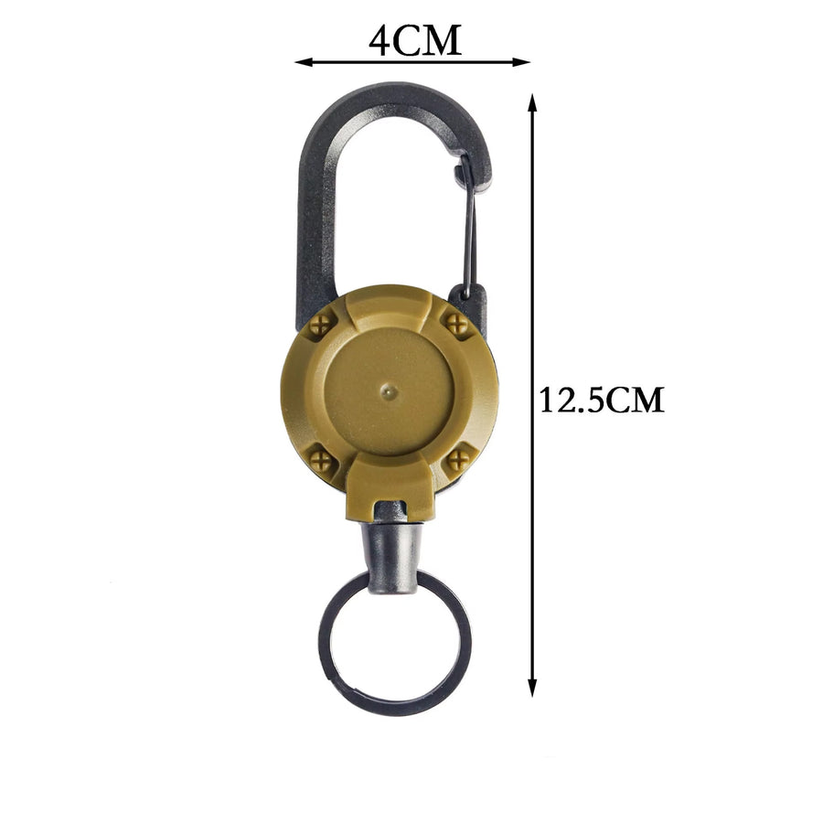 RECON GS2 Tactical Retractable Item/key Ring Retractor