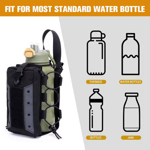 RECON MOLLE 2.0 Water Bottle Hydration pouch with optional shoulder strap.