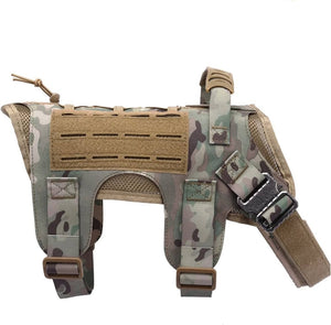 Recon GS2U Tactical Dog MOLLE Laser Cut No Pull Harness