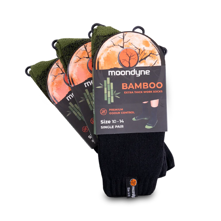 RX Premium Bamboo with Odour Control Socks 3 PACK