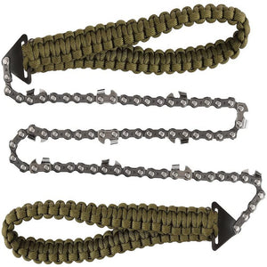 RECON GS2S Tactical Compact Para Cord Hand Chain Saw