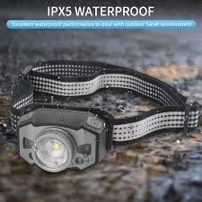 RECON GS2U IPX6 M2 Head Lamp Red & white 5 mode with intelligent sensor switching