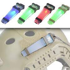 RECON GS2 Tactical LED Signal Light Markers fits FAST half shell Helmets and MICH