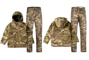 RECON GS2 Winter Kids Camo parka down jacket and pants set Multi Cam