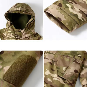 RECON GS2 Winter Kids Camo parka down jacket and pants set Multi Cam