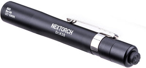 Nextorch Dr.K3S Medical LED Pen Light, Penlight with Pupil Gauge for Doctors and Nurses, Portable Diagnostic Pen Torch Light with Pocket Clip, AAA Battery Included