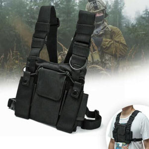 RECON GS2 Compact Mini Dual Universal  Fit Radio chest Rig