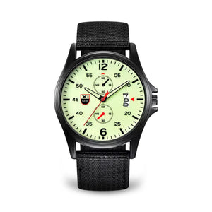 RECON GS2 Military pat Quartz Watch fabric strap