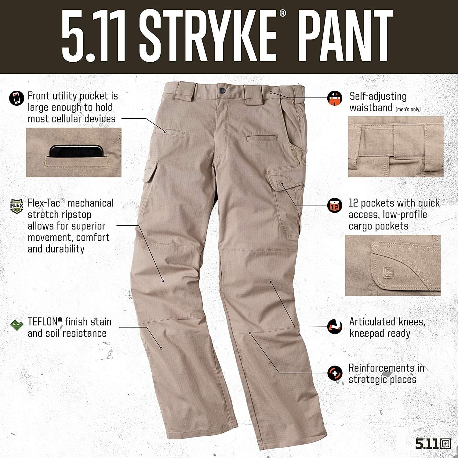 5.11 Tactical Stryke Pants [Review] - YouTube