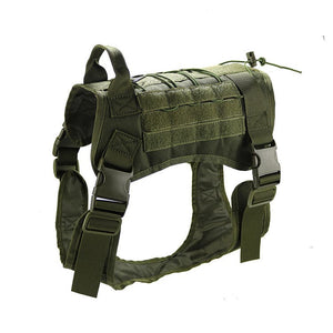 Recon GS2U 2.0 Tactical Dog MOLLE Laser Cut No Pull Harness