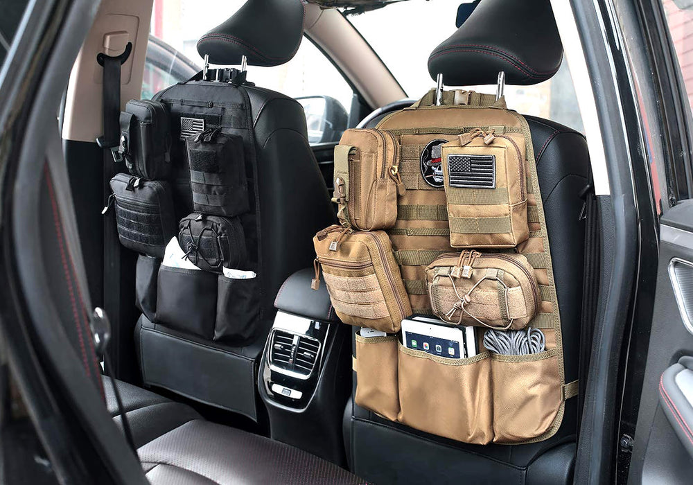 RECON Tactical MOLLE vehicle seat organizer- Kit Bag Perth