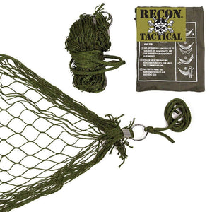 RECON GS2 Olive Compact Mini Rope Hammock with stuff sack